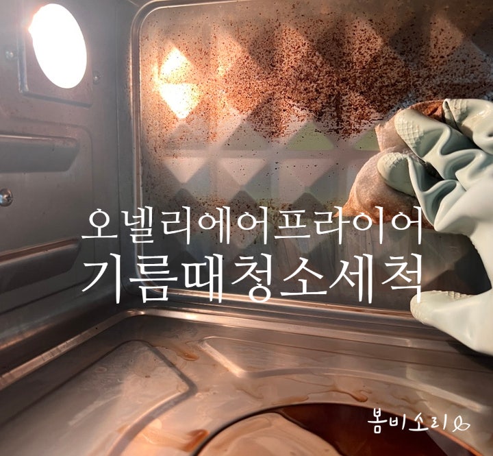 오넬리 듀얼 스팀 에프 기름때 청소 세척방법