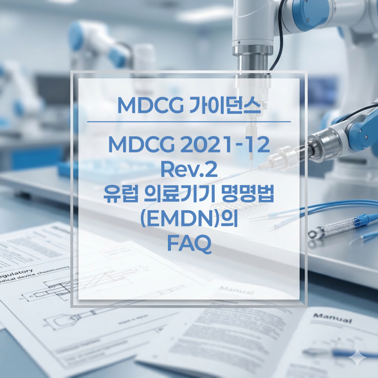  [MDCG 가이던스] MDCG 2021-12: EMDN FAQ (제2개정판)