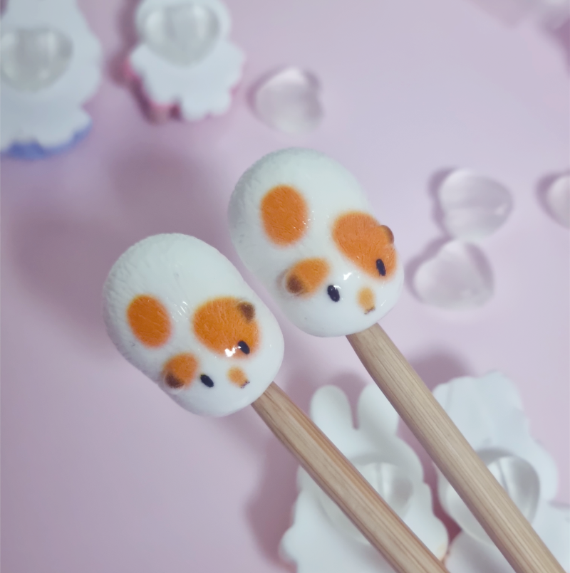 뜨개 마커링 단수링 콧수링 대바늘 마개 만들기 동대문 테무 알리 DIY 후기