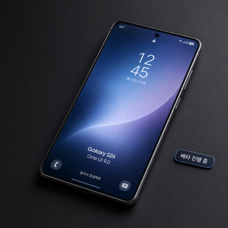  갤럭시 S26 One UI 9.0 베타 총정리: 2026년 신기능 5가지