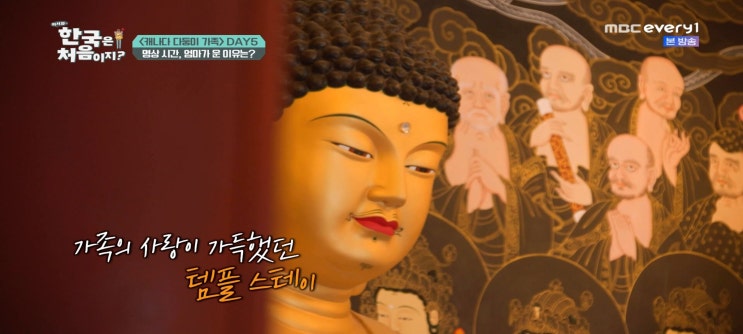  어서와한국은처음이지 캐나다편 만두 원데이클래스 속초수산시장 호떡 감자전 금강산화암사 템플스테이 삼겹살집 반달곰연탄구이