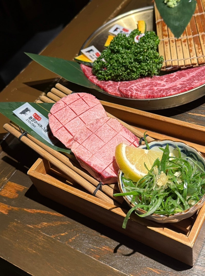 부산광안리소고기맛집 모토이시 부산야끼니꾸 망고우설 광안리데이트