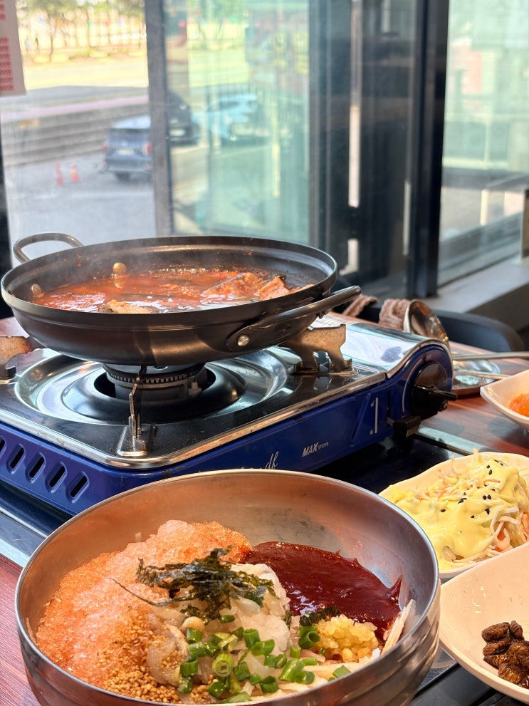  포항 영일대 물회 맛집 점심 추천 포항영일대바다장어
