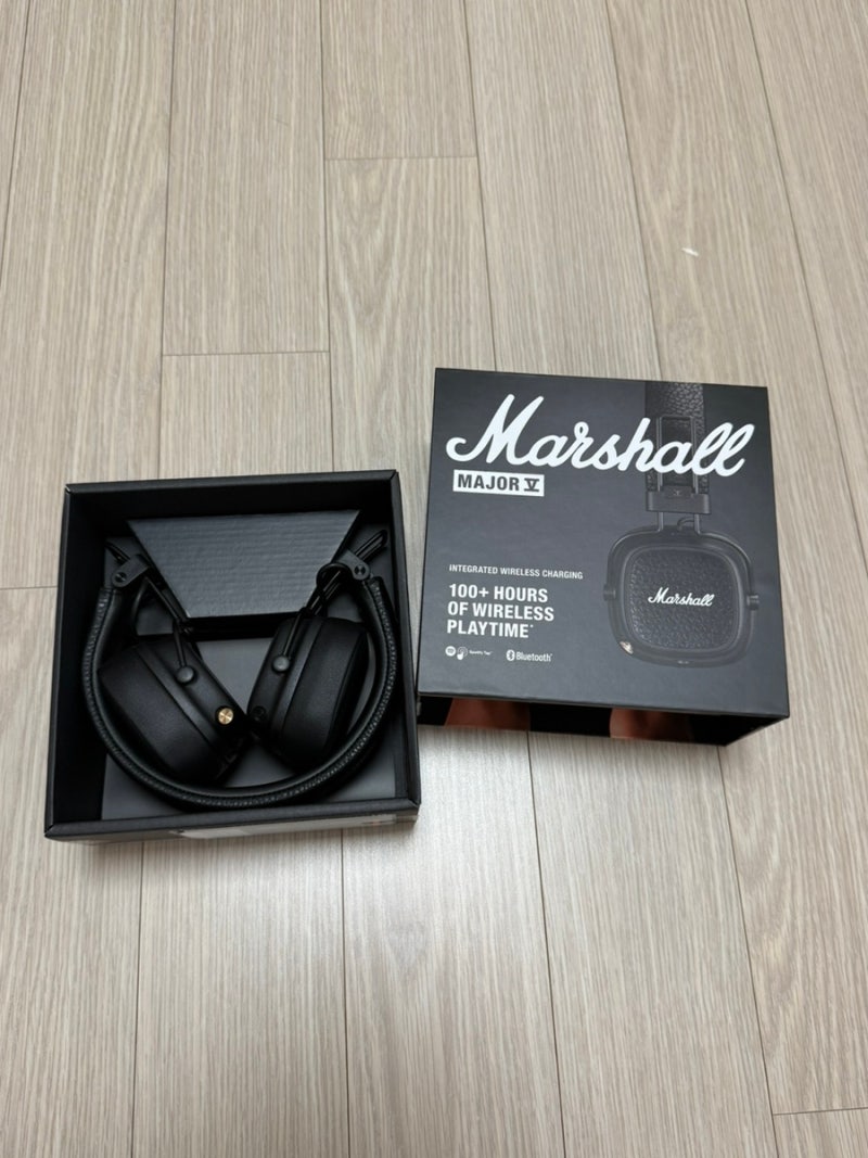 마샬메이저5 | 마샬 블루투스 헤드폰 | 주우재 헤드폰 가벼운 헤드폰 Marshall major5 블랙 내돈내....