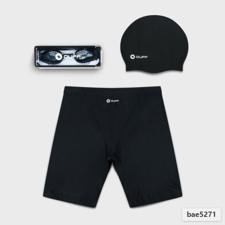  OUFF 키즈 초등 생존수영 수영복 세트 실내 수영장 준비물 4종