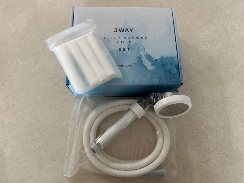 필터 샤워기 추천 | 해피달링 , 3WAY 샤워기 설치 전후 후기