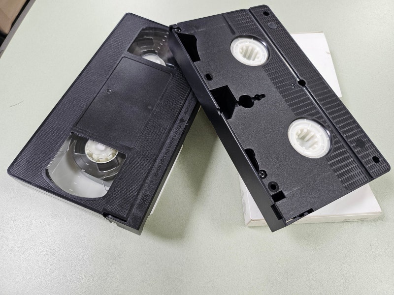 옛날 비디오테이프 변환 VHS 재생, 컴퓨터 파일로 전환 방법