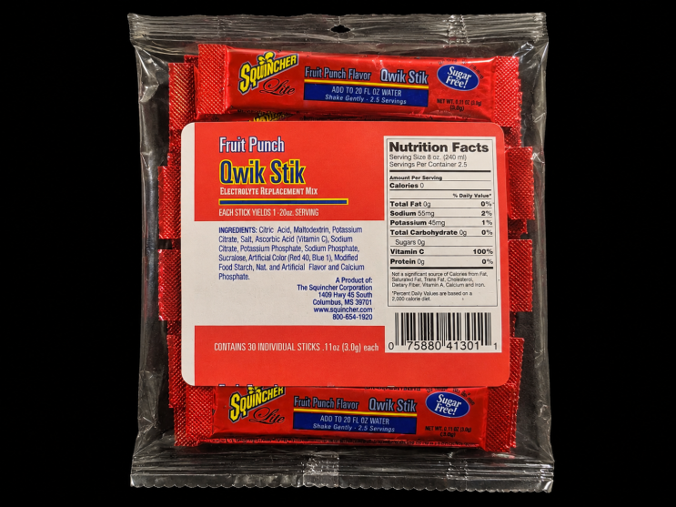  Sqwincher Qwik Stik Fruit Punch