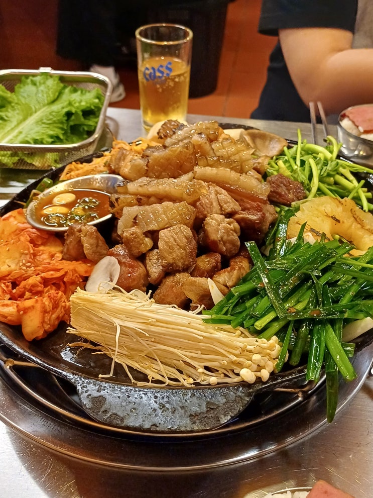  목포 평화광장 맛집 목포 구워주는 고기집 목포 회식 장소 추천 심돈 목포평화광장점
