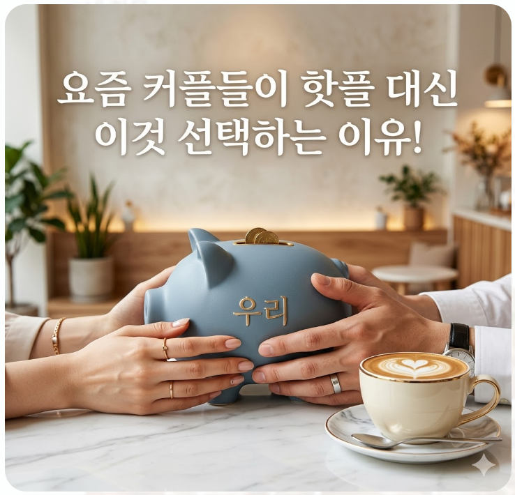  요즘 커플들이 핫플 대신 '이것' 선택하는 이유! 데이트 비용 부담 줄이는 법