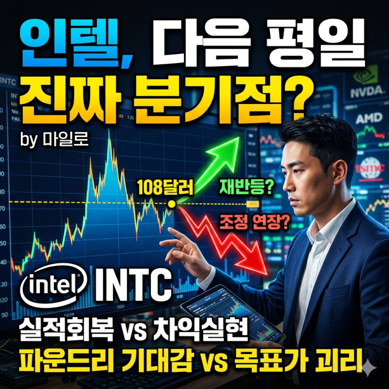 인텔, 다음 평일이 진짜 분기점일까?