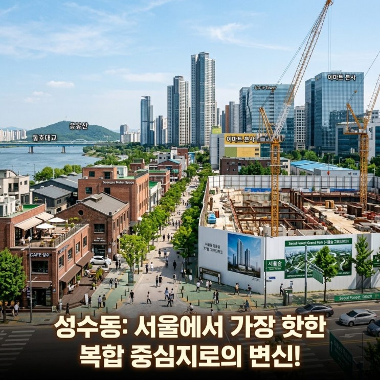  성수동 변화: 부지 개발과 설계안으로 본 지역의 변화 포인트