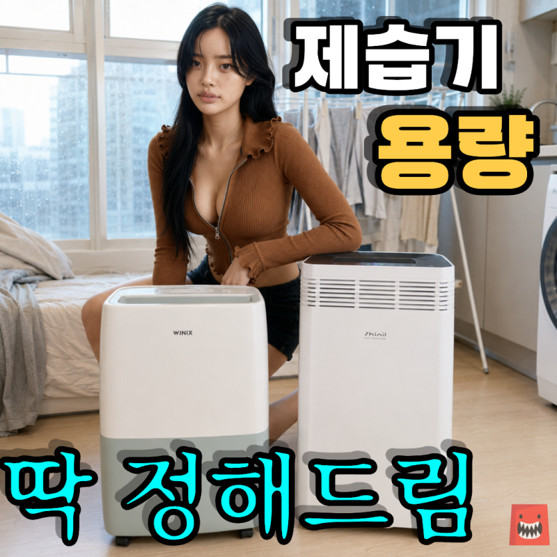 자취방 제습기 용량 추천, 위닉스 신일 12L 비교
