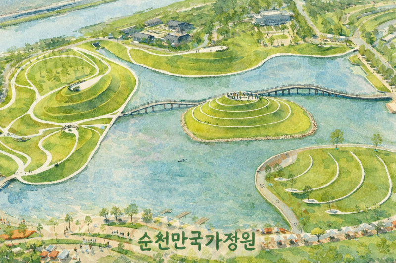 [생태여행시리즈 2] 순천만국가정원 완전 정복_계절별 꽃 축제·관람 코스·입장료 총정리