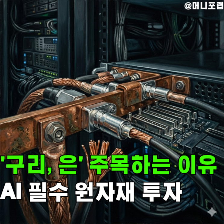  엔비디아 말고 "구리, 은 ETF", AI 시대 필요한 원자재 투자