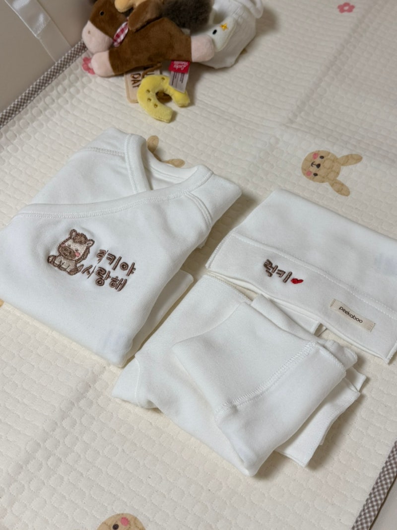 임신출산선물 추천 / 아기옷 브랜드 신생아 배냇저고리 밍크뮤 블루독 베베드피노 압소바 에....