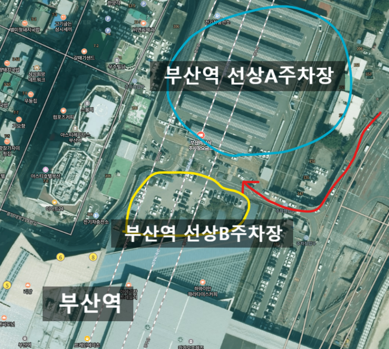 26년 5월 부산역 선상주차장(A/B)|요금·실시간 주차 확인법·월정기권·무료회차시간
