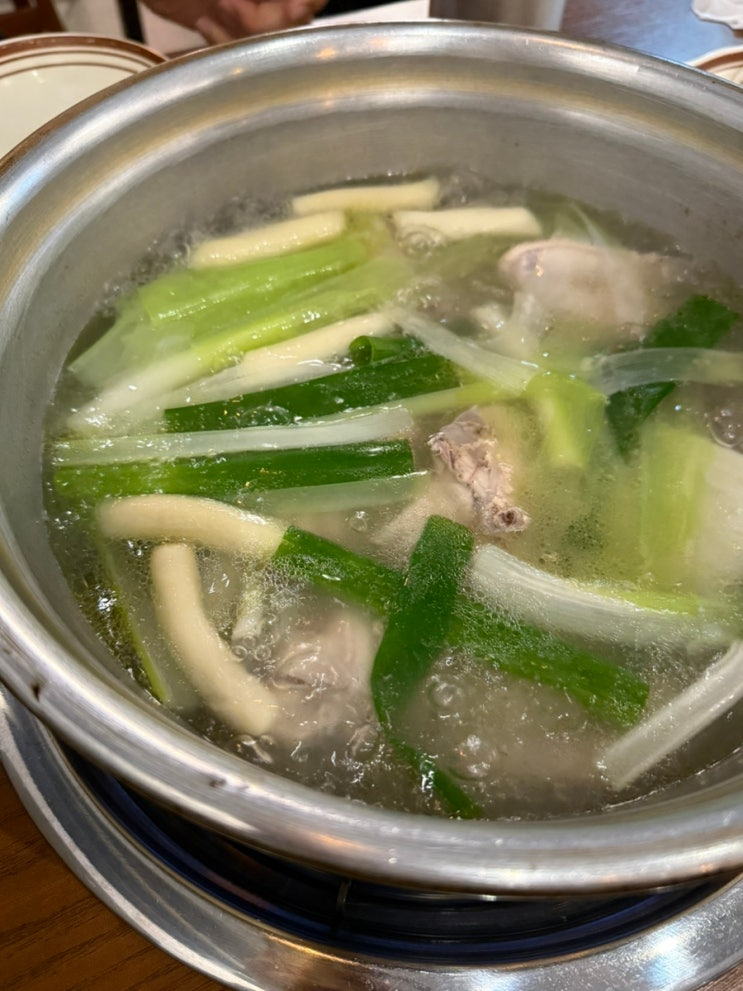 향동 맛집 오늘, 닭 한마리 칼국수!