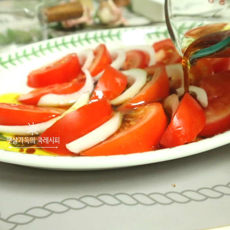 큰토마토 마리네이드 만들기 완숙토마토 보관법 3가지!