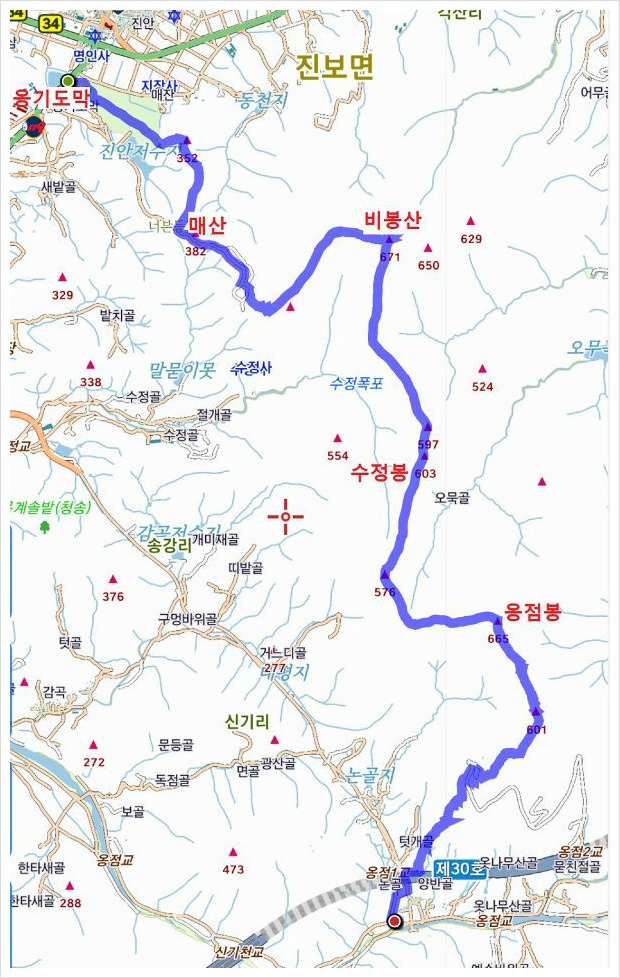 비봉산 사진 1