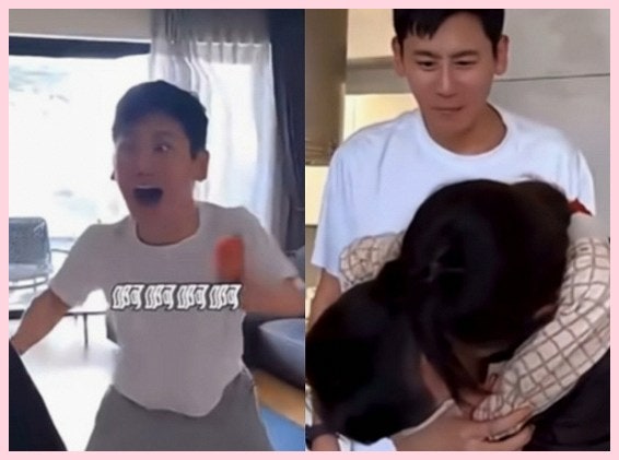 추자현 우효광 2주 만에 재회, 보고 싶어 울었다 꿀 뚝뚝