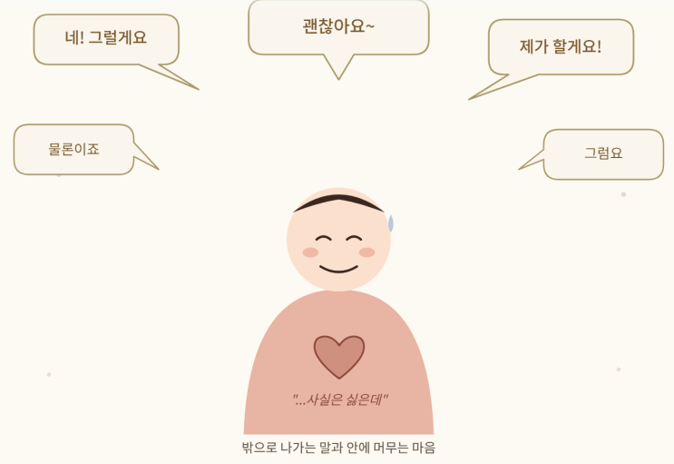  거절을 잘 못하는 사람의 진짜 속마음 3가지 특징