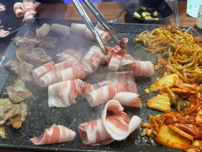 속초 일품대패 3900냥 이베리코 흑돼지 가성비 맛집