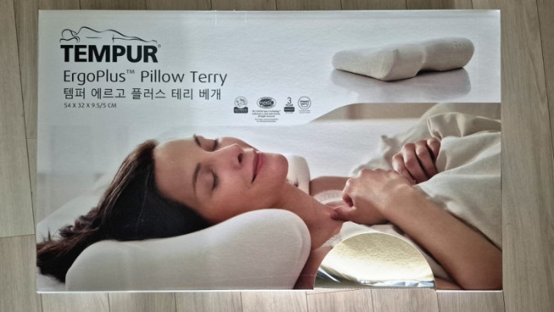 템퍼 에르고 플러스 테리 베개