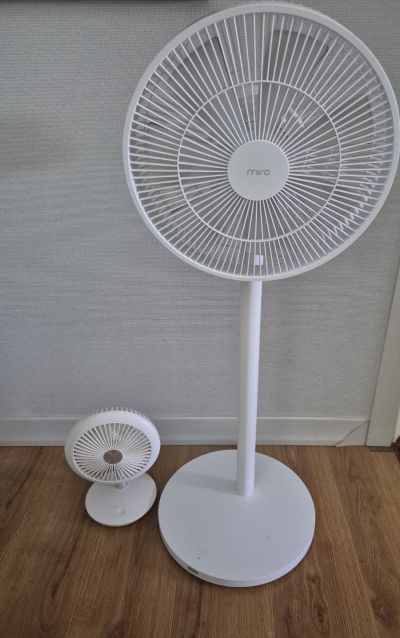 여름 대비 선풍기 청소 어렵지 않아요 (솔러스에어, 미로 선풍기)