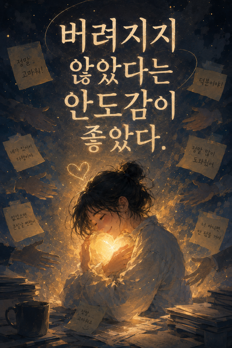  끝까지 타오를 수는 없었다 : 외로움을 견디는 방식