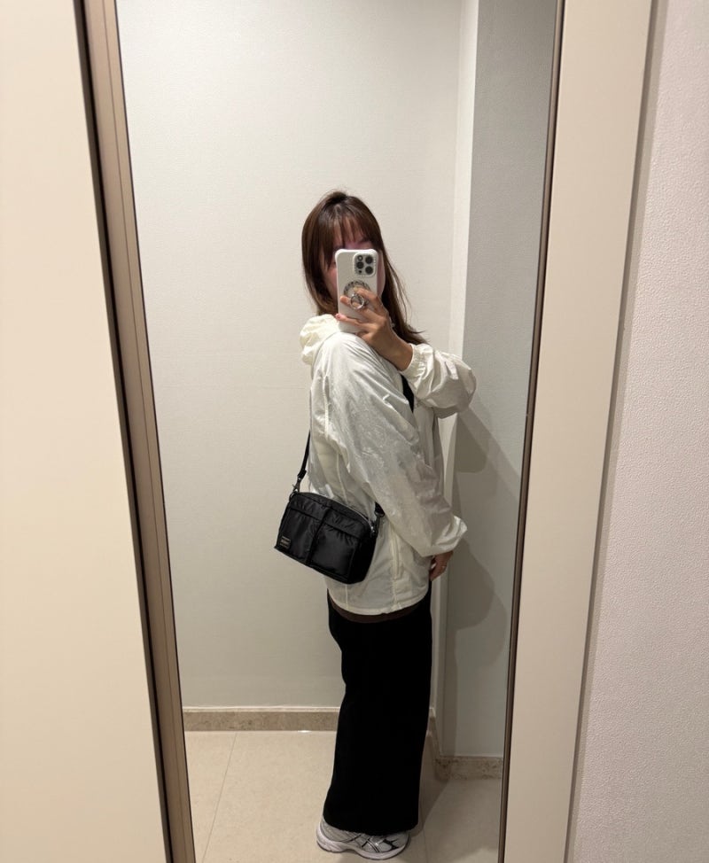 요시다포터 올뉴탱커 슬링백 스몰622-08634 실착후기, 사이즈 비교