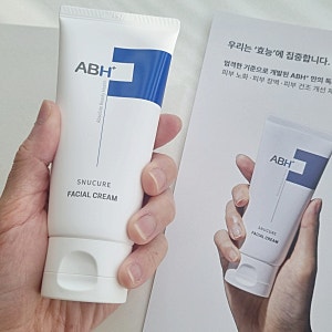 ABH+스누큐어 페이셜크림 민감성 피부를 위한 보습크림 추천