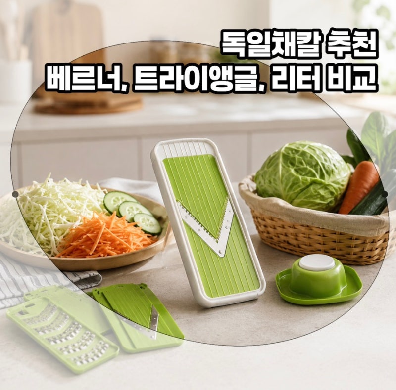 7년차 주부의 독일 채칼 슬라이서 추천! 브랜드별 후기 비교