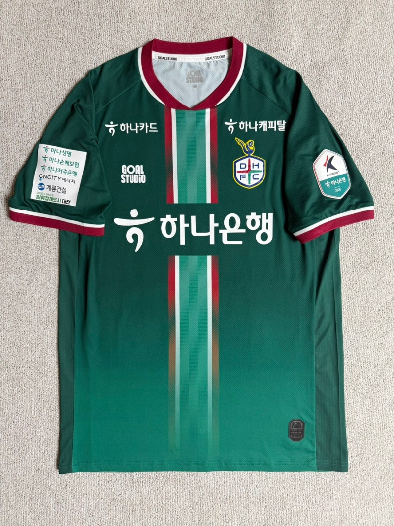대전하나시티즌 2026시즌 홈 유니폼 리뷰_No.3 김민덕