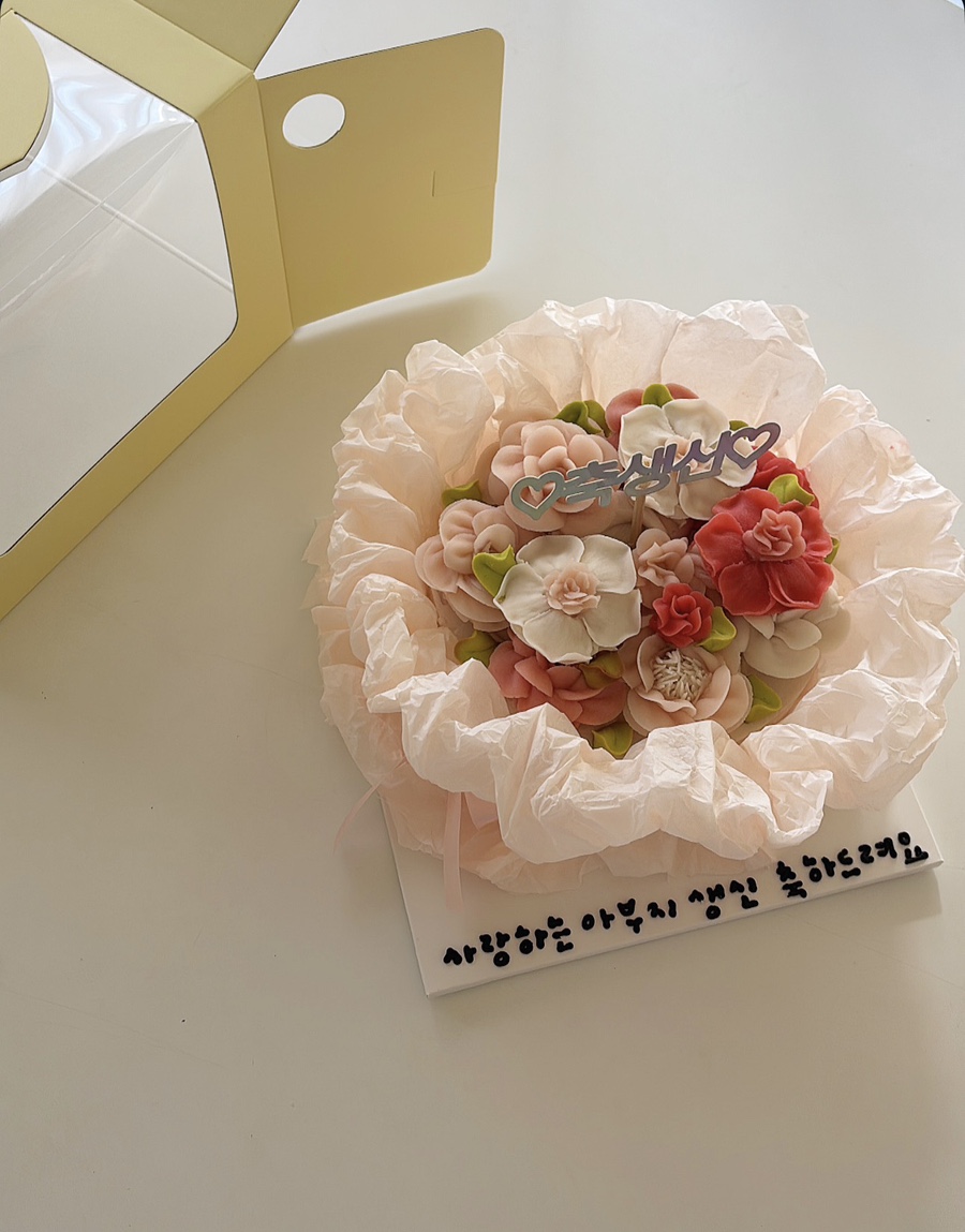 심플 케이크 & 플라워 사진 4