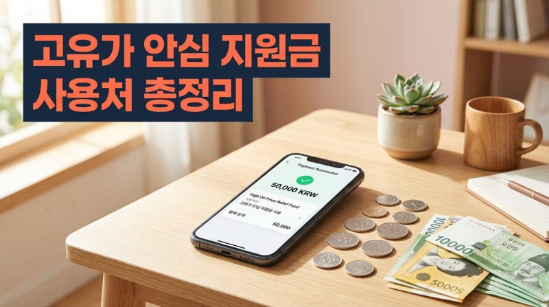 고유가 지원금 사용 가능 매장 총정리 결제되는 곳·제외 업종 한눈에 보기