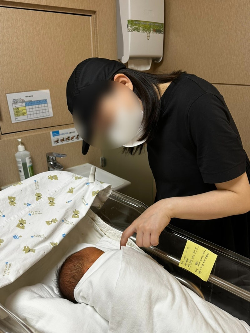 분당제일여성병원 강남세브란스 니큐(NICU) 전원 이야기, 신생아 기흉 치료