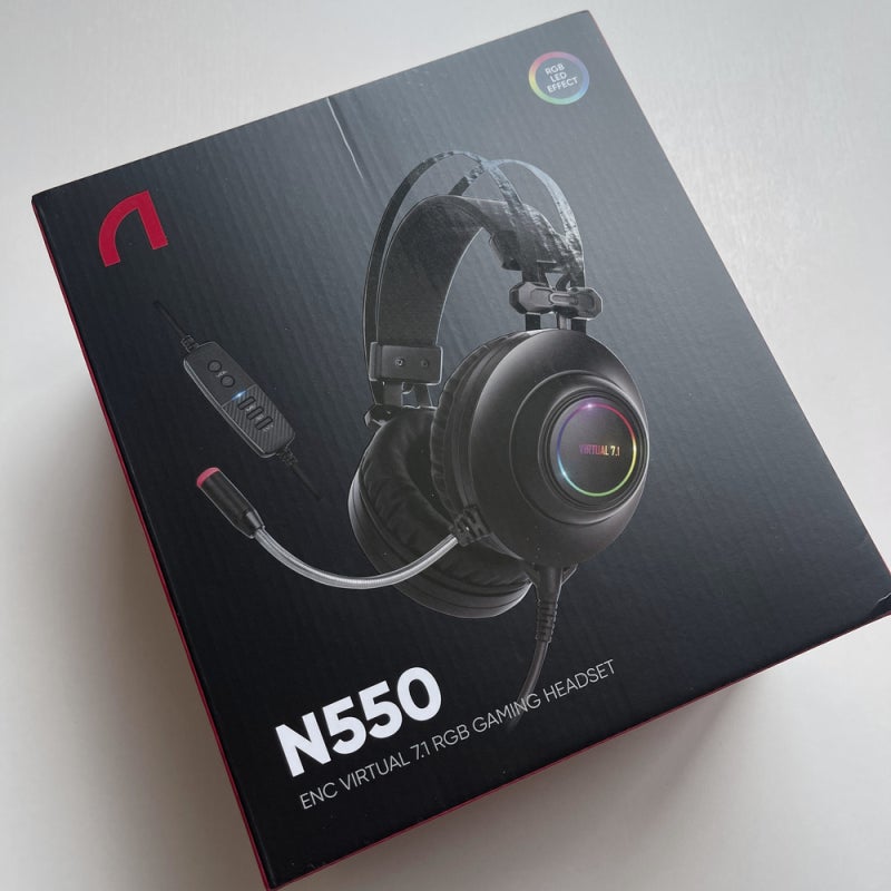 앱코 N550 게이밍 헤드셋 개봉기, 가성비 게이밍 헤드셋 추천