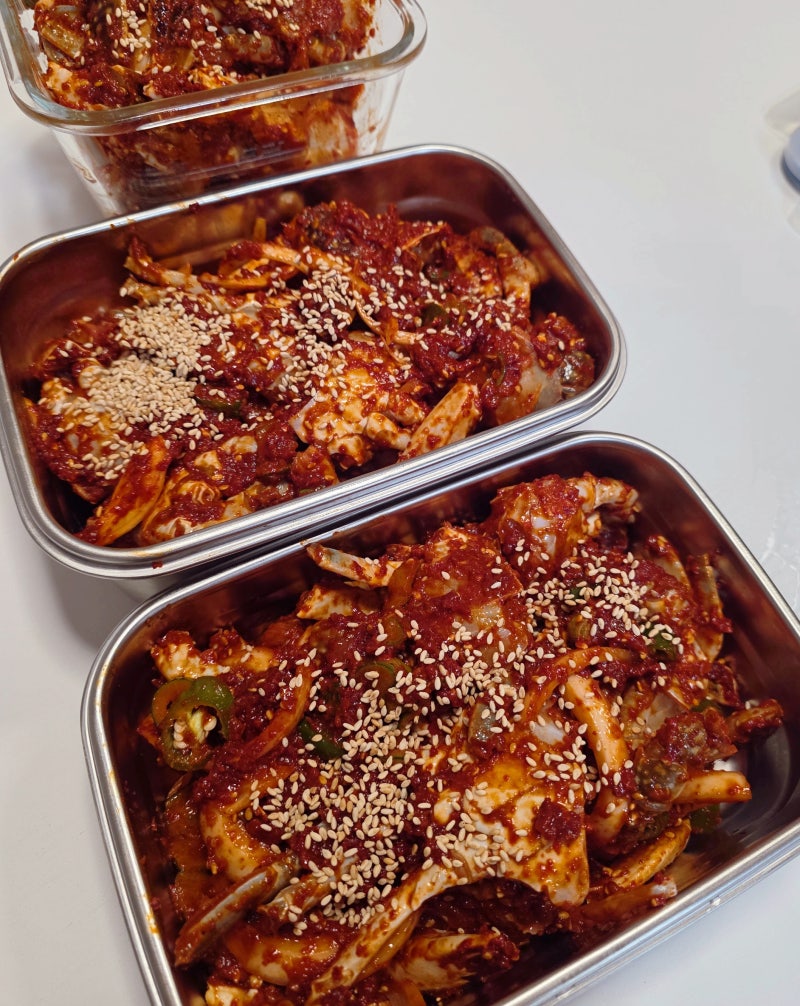 양념꽃게무침 실패 없이 만드는 법 (내돈내산 손질 꽃게 추천까지)