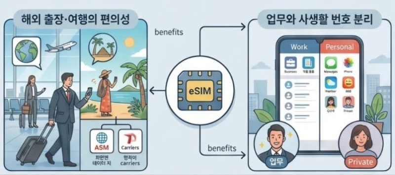 eSIM(e심)이란 무엇인가? 장단점부터 개통 방법, 주의점까지 총정리