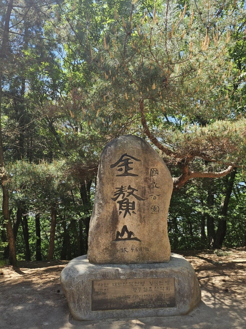 경주 남산 최단코스 삼릉탐방지원센터 에서 출발 금오봉 등산 후기
