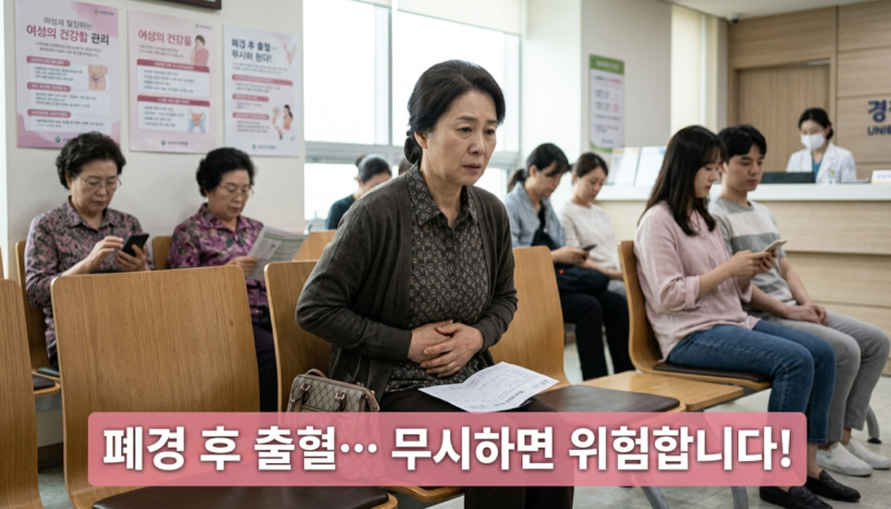 자궁근종 때문에 폐경기 출혈 생길까? 검사와 치료법 총정리