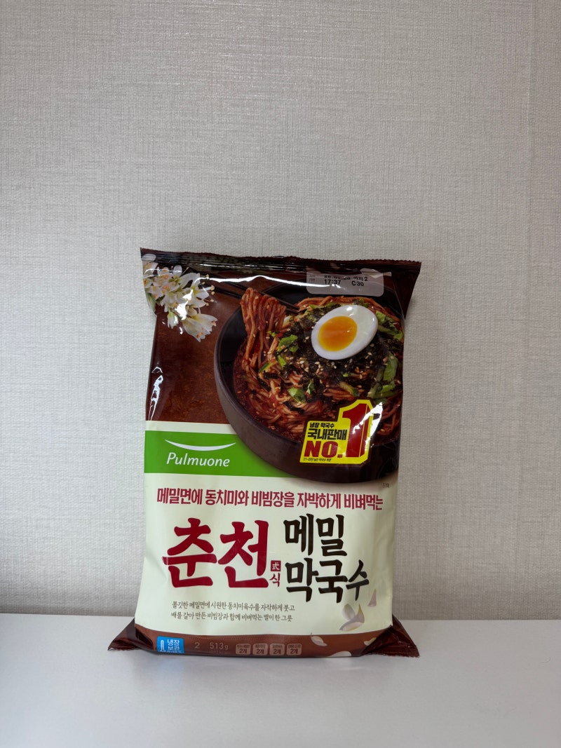 풀무원 춘천 메밀 막국수 ; 더운 여름 시원하고 간단하게 먹기 좋은 달달매콤한 국수 맛(가격....