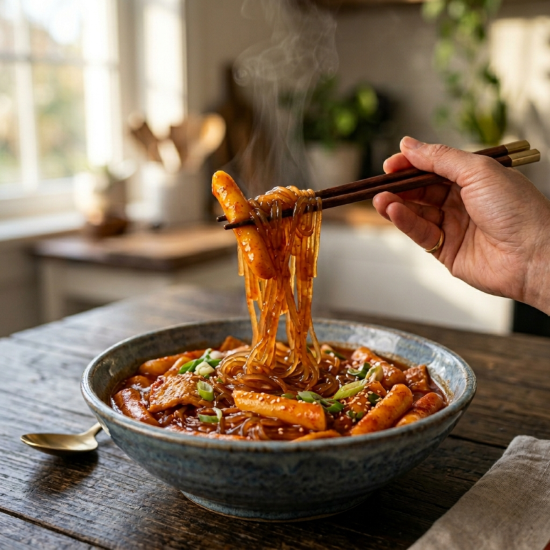 김신영 당면 떡볶이, 팁 방출해요!