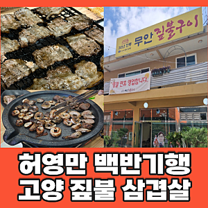 허영만 백반기행 고양 짚불 삼겹살 맛집 어디? 이금희 반한 볏짚 삼겹살 무안 짚불구이 위치 ....
