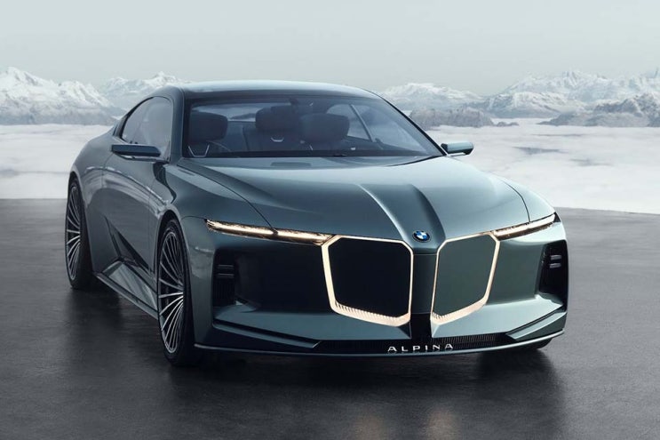  "BMW와 롤스로이스 사이?" 알피나, 독기 빼고 안락함 채운 '비전 BMW 알피나 콘셉트' 공개