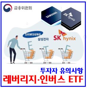  삼전닉스 레버리지·인버스 ETF 상장 (ft. 투자자 유의사항) : 교육방법, 단일종목, 선물2배, 사는법, 상품종류차이, 자산운용사추천, 괴리율, 기본예탁금, 지렛대,음의복리효과