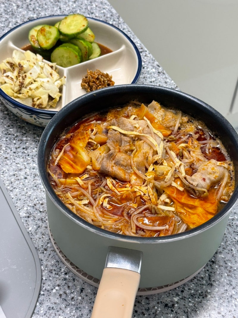 집에서 마라탕 만들기 땅콩소스 레시피 후기(차오차이)
