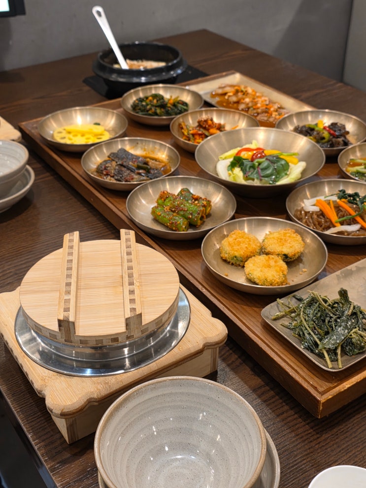  평일점심특선 14,900원 단체모임하기 좋은 만수동한정식 맛집 들밥차반 만수점