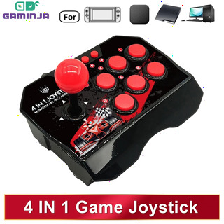  GAMINJA 4in1 조이스틱 - 터보 지원 아케이드 게임패드